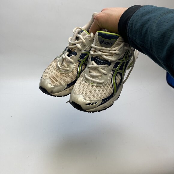 Y2K Asics Shoes Gel Equation 2 Running Sneakers TN871 Neon Green / Blue Wom 8 US - Picture 13 of 16